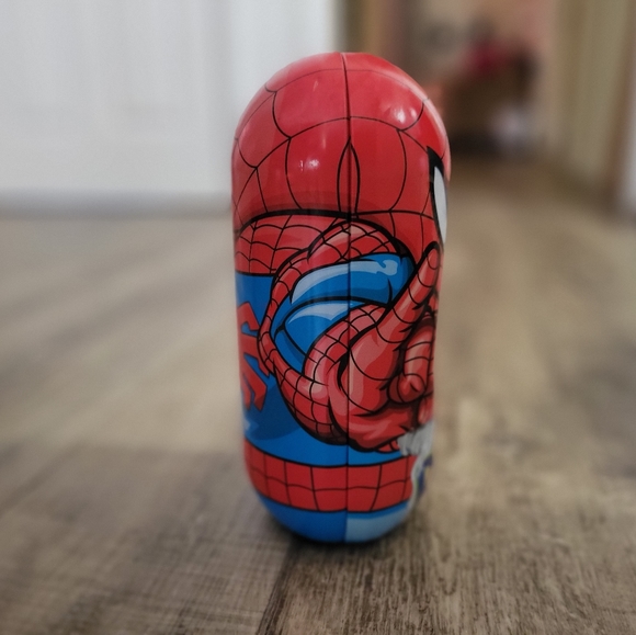 Spiderman Mighty Beanz Collectable Case With One Bean Collection - Picture 2 of 6